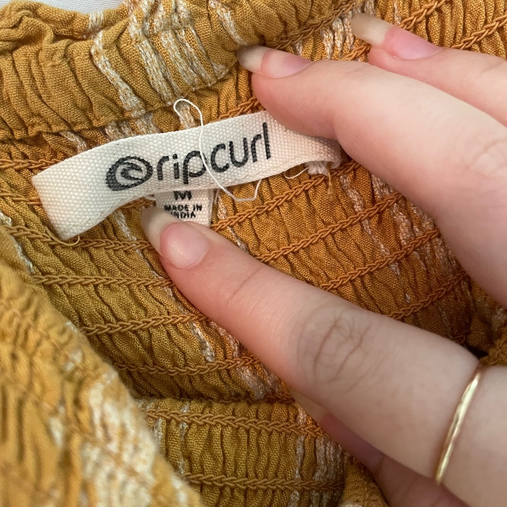 Rip Curl Wrap Around Waist Romper - image 4